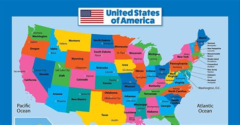 Show Me A Map Of The United States