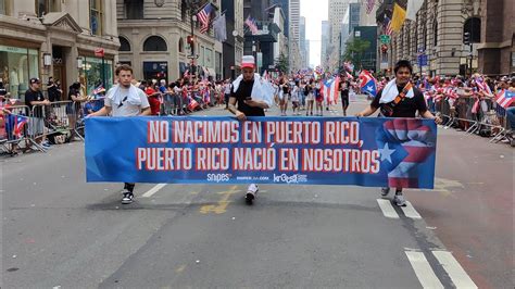 Desfile Nacional Puertorriqueño De New York 2023 Youtube