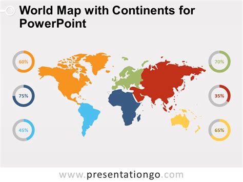 Powerpoint Global Map Us World Maps