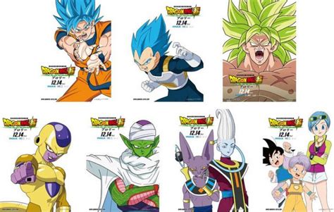 «dragon ball super, the movie begins». Dragon Ball Super: Broly new character posters - DBZGames.org