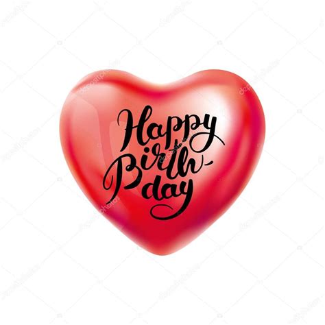 Happy Birthday Heart Balloons Happy Birthday Heart