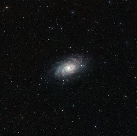 Triangulum Galaxy Through Telescope Pics About Space