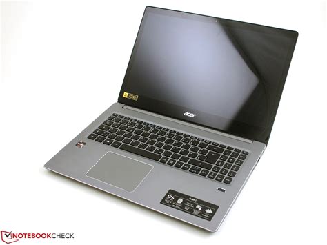 Das swift 3 mit amd ryzen 5 wird der erste laptop des herstellers mit der brandneuen amd plattform. Test: Acer Swift 3 SF315 (Ryzen 5 2500U, Vega 8, 256 GB ...