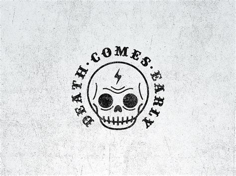 Death Comes Early Fantasy Band Logo By Mathias Temmen On Dribbble