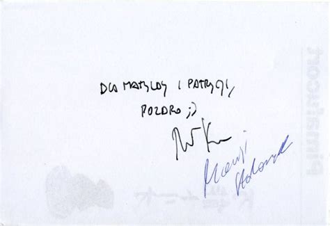 Autografy Mati And Pati 03102012 Rafał Kosik Maciej Stolarczyk