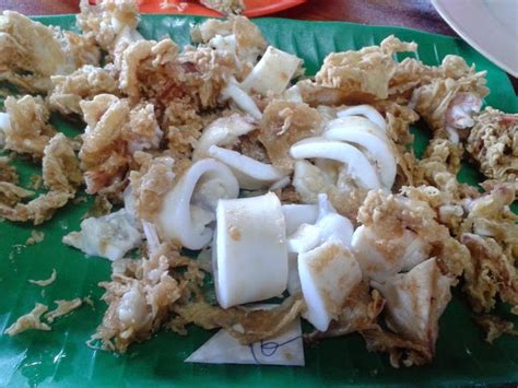 Salah satu menu makanan popular di terengganu adalah ict. Sotong Celup Tepung Pok Nong @Mengabang Telipot Terengganu ...