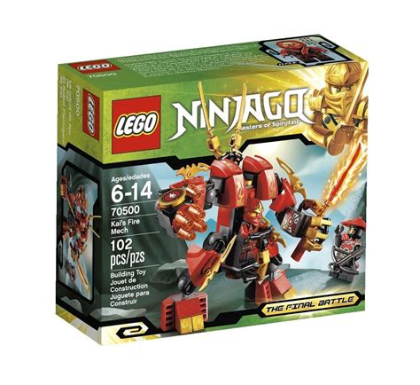 Lego Ninjago Kais Fire Mech Modelo 70500 167900 En Mercado Libre