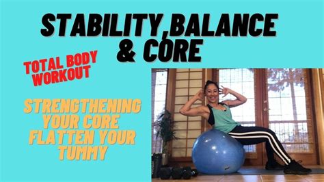 Stabilitybalance And Coretotal Body With Ryoko Youtube
