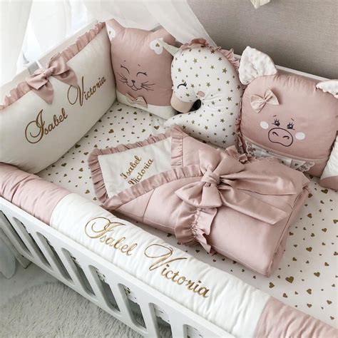 Free shipping on prime eligible orders. Crib Bumper Pads Crib Bedding Set For Baby Girl Baby Crib ...