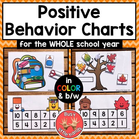 Clip Charts Vs Positive Behavioral Supports Busy Little Hands