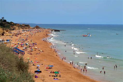 Fisherman's beach, or praia dos pescadores, is overlooked by a small promenade of shops and restaurants beside albufeira old town. Albufeira Beaches | PortugalVisitor - Travel Guide To Portugal