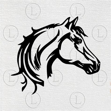Horse Svg Horse Vector Graphics Horse Animal Clip Art Etsy