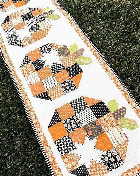 Patchwork Pumpkins Are Fun In This Quilt Quilting Digest