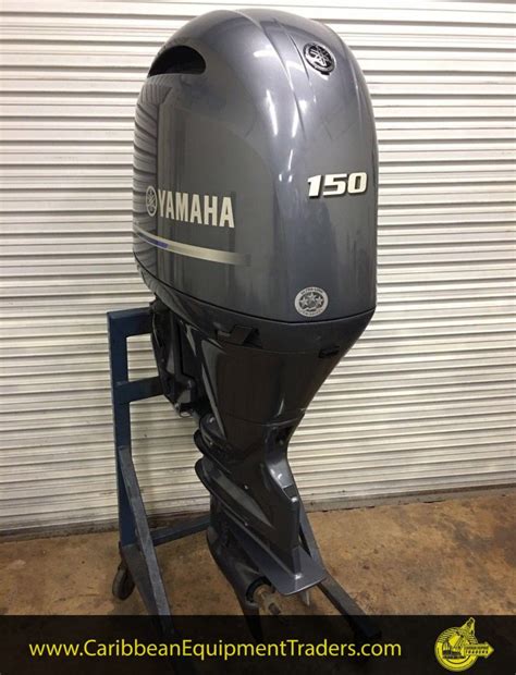 2018 Used Yamaha 150 Hp 4 Stroke Outboard Motor Engine Caribbean