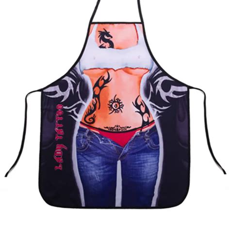 Novelty Kitchen Sexy Apron Christmas Funny Creative Cooking Aprons For