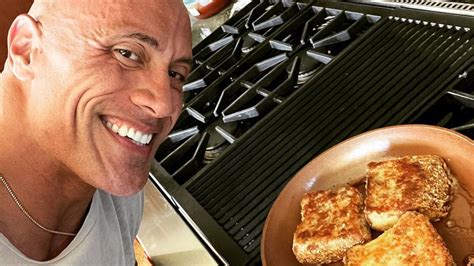 Dwayne Johnson Aka The Rock Teases His Cheat Meal Breakfast Watch
