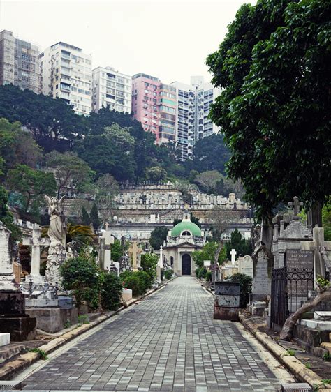 Hong Kong Cemetery Editorial Stock Photo Image Of Christian 92290083