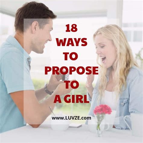 How To Propose To A Girl 18 Romantic And Memorable Ways