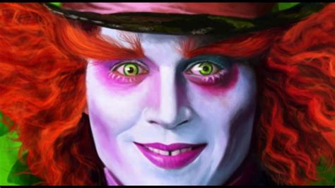 Alice In Wonderlands Mad Hatter Speedpainting By Nico Di Mattia