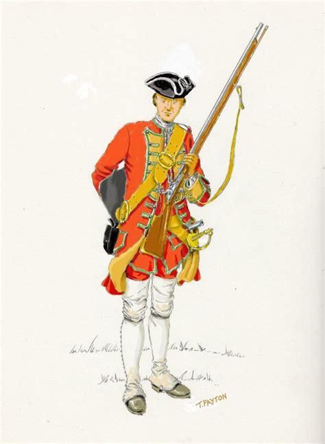 British 48th Regiment Of Foot 1755 By Orloprat On Deviantart