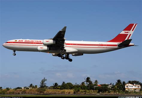 Airbus A340 313 Air Mauritius Aviation Photo 1745563