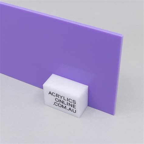 Lavender Purple Acrylic Sheet — Acrylics Online — Acrylic Products And