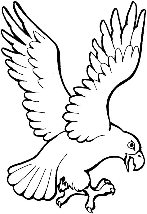 58 Cartoon Eagle Coloring Pages Fixed And Vegan