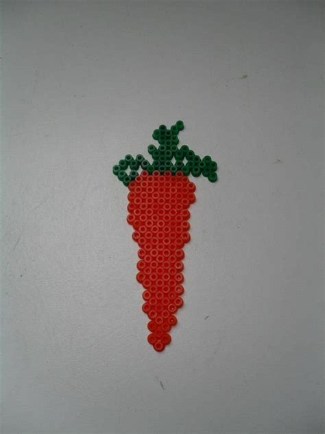 Carrot Carrots Perler Beads Pattern