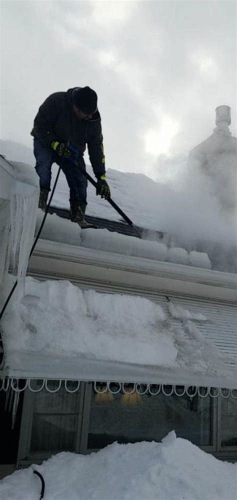 You can temporarily get rid of ice dams by melting them away. Commercial Roof Snow & Ice Dam Removal MN | Ice Dam ...