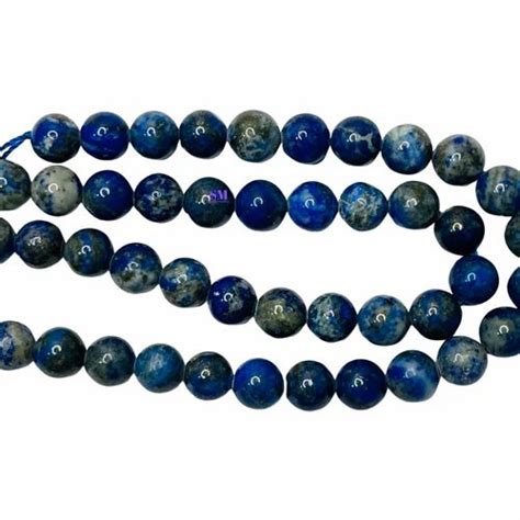 Natural Gemstone Blue Lapis Lazuli Beads For Healing 50 Gram At Rs