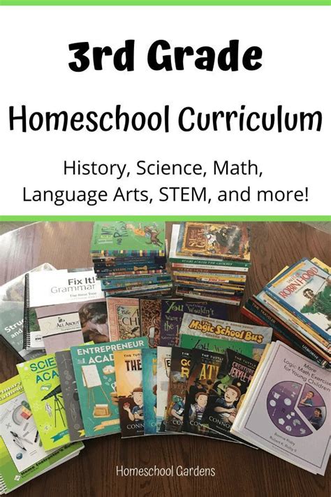 3rd Grade Homeschool Curriculum Choices Homeschool Curriculum
