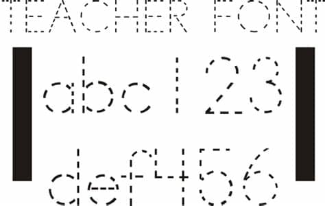 Browse by alphabetical listing, by style, by author or by popularity. 10 Free Colorful Fonts For Teachers Images - Free Outline ...