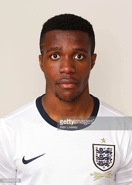 Wilfried Zaha Of England Under21s Poses For A Portrait At St Georges
