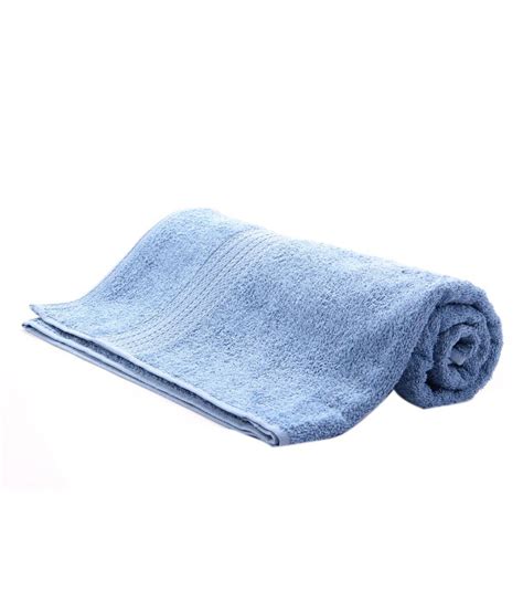 Bombay Dyeing Set Of 2 Cotton Towels Blue Buy Bombay Dyeing Set Of