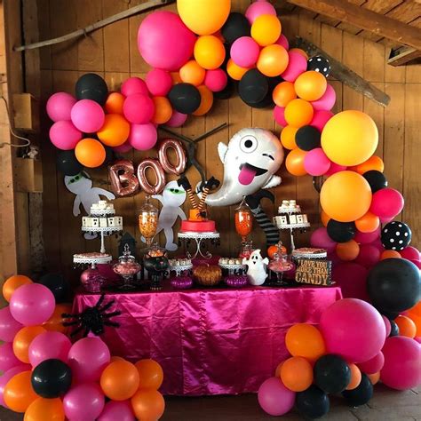 Cumpleaños de niña para halloween - ideas para decorar el cumpleaños