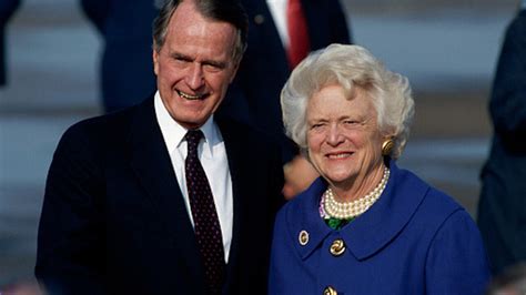 George Hw Bush And Wife Barbara Recovering