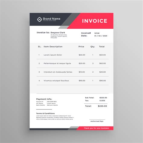 The Invoice Invoice Design Template Invoice Design Invoice Template