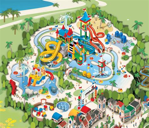 Newsplusnotes Legoland California Water Park Update Theme Park Map