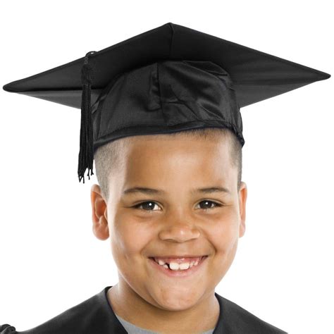 Black Graduation Hat With Tassel For Kids Party Expert