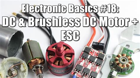 electronic basics  dc brushless dc motor esc youtube