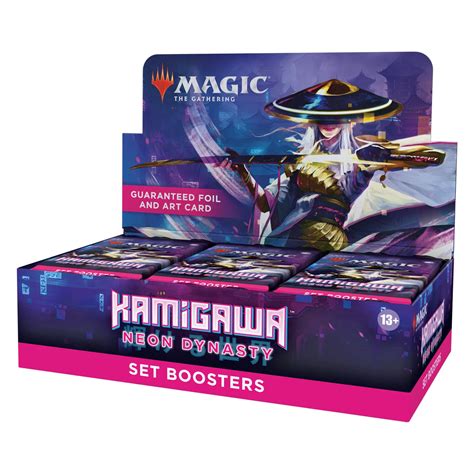 Magic The Gathering Kamigawa Neon Dynasty Set Booster Box 30 Packs