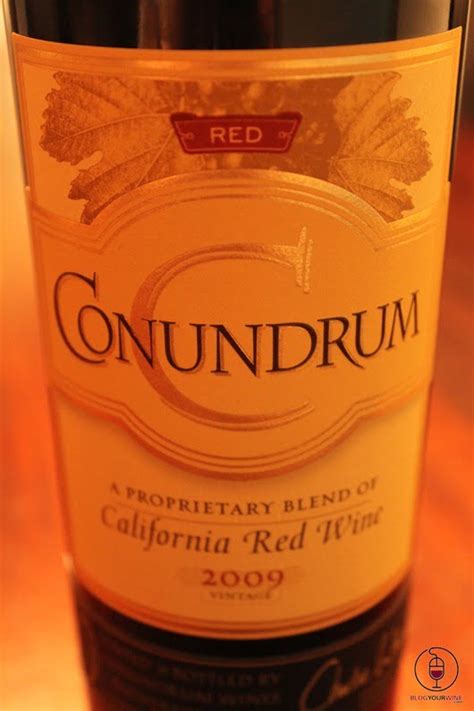 Conundrum Red Blend 2009 From California Jacksonville Wine Guide