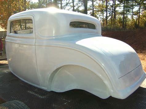 1932 Ford Three Window Coupe Fiberglass New Body For Sale