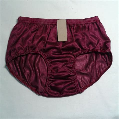 Lot 4 Nylon Sissy Panty Mens Underwear Mid Rise Briefs Boxer Large Sz