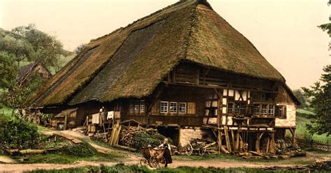 Daily Timewaster A Peasants House Black Forest Germany Ca 1890