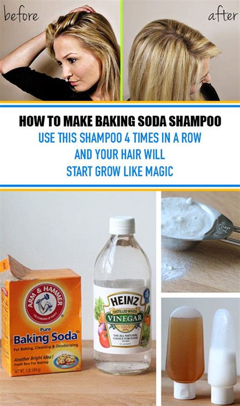 How To Make Baking Soda Shampoo Blogkitchenlicious In 2020 Baking