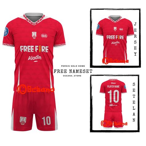 Jual Jersey Persis Solo Home 2023 Full Printing Premium Shopee Indonesia