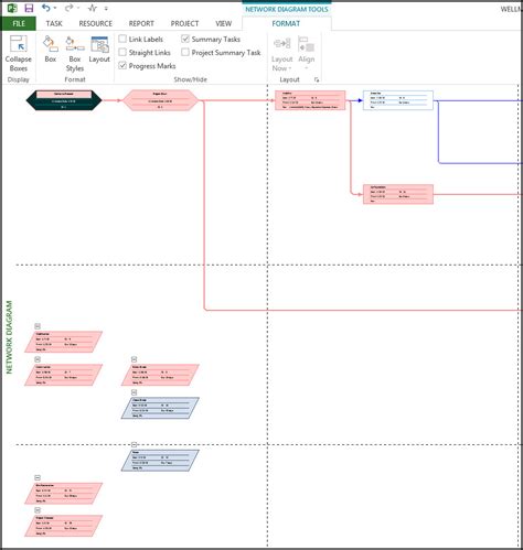 Diagram Network Diagram Microsoft Project Mydiagramonline