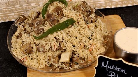 Mutton Pilau L Eid Al Azha Specialty Pilaf Mutton Broth Rice
