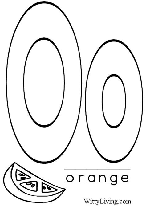 Letter O Coloring Pages To Download And Print For Free Coloring Pages